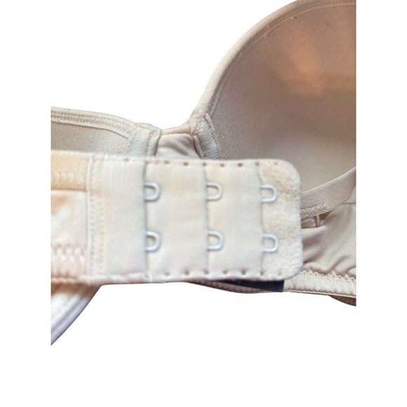 Le Mystere 36B Gigi Bra Beige Full Coverage Pushup Underwire Smooth T-Shirt Bra - Picture 6 of 7